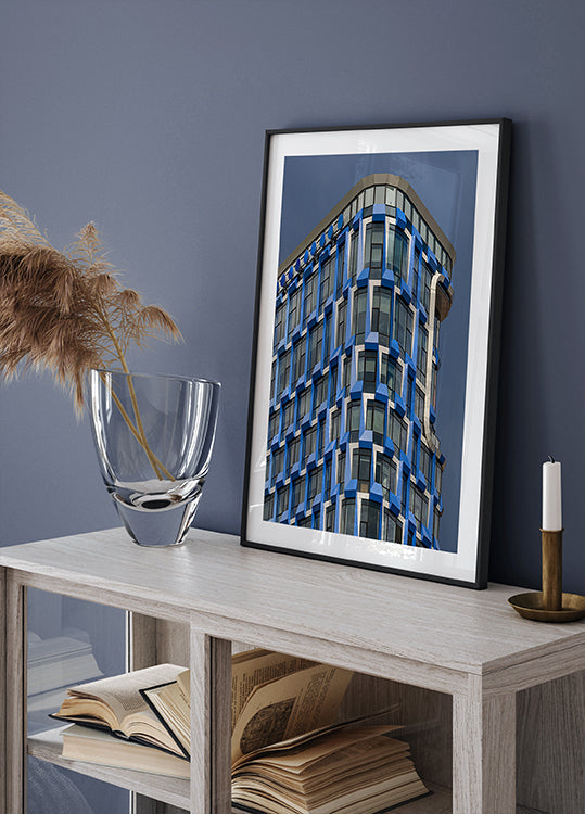 Rhythm in blue Plakat - Posterbox