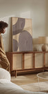 Muted Balance, Abstract Shapes Plakat - Posterbox