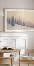 Winter Landscape Snowy Pines Plakat - Posterbox