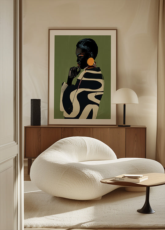 Bold Contemplation Plakat - Posterbox