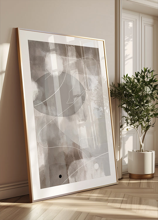 Abstrakt Profile Plakat - Posterbox