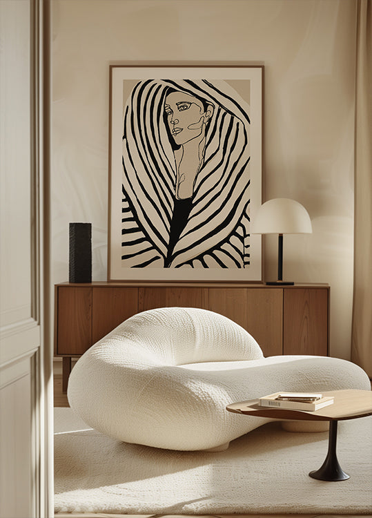 Striped Elegance - Posterbox