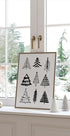 Christmas Trees 3 Plakat - Posterbox