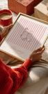 Stockings Harmony - Pink Stripes Plakat - Posterbox