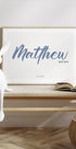Baby Name Personalized Minimalist Plakat - Posterbox