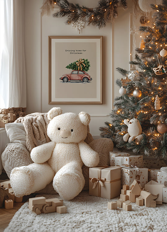 Driving Home for Christmas Plakat - Posterbox