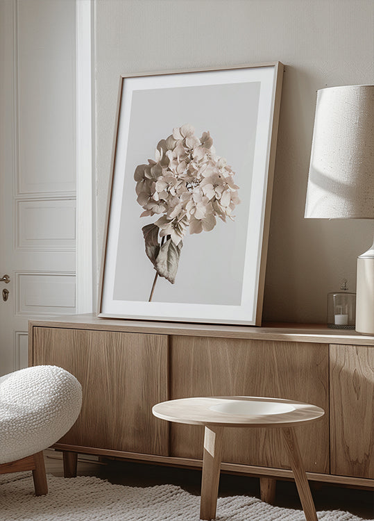 Beige dried flower Plakat - Posterbox