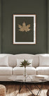 Autumn Maple Leaf Watercolor Plakat - Posterbox