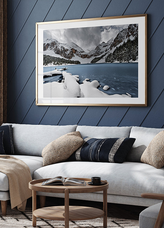 Last snowfall (La Basa la Mora) Plakat - Posterbox