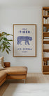 Smile Tiger Plakat - Posterbox