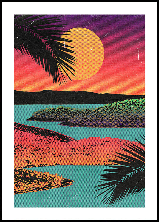 Retro Sunset - Posterbox
