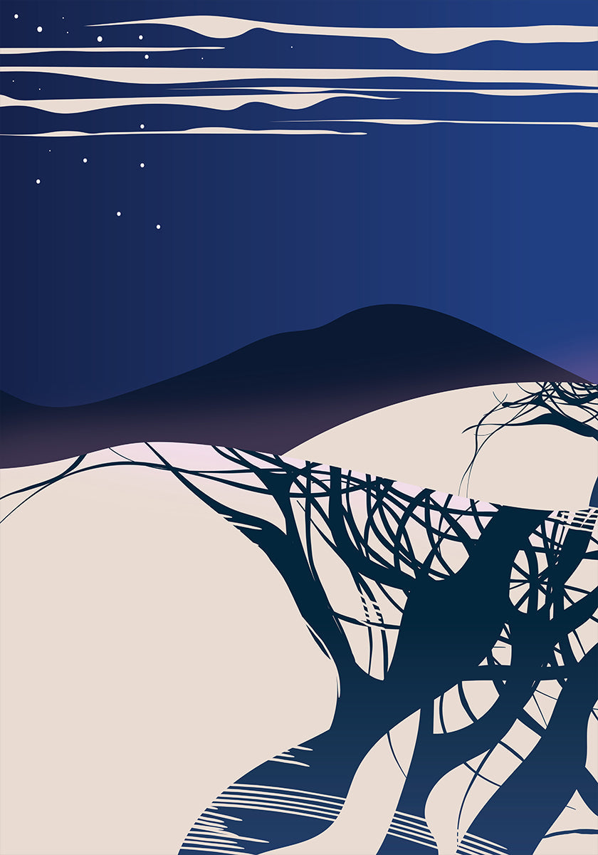 Winter Trees Plakat - Posterbox