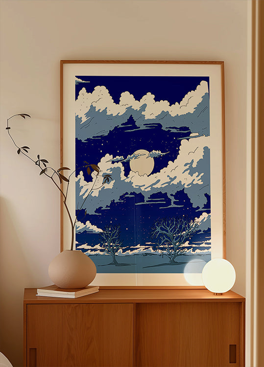 Sky and Stars Plakat - Posterbox