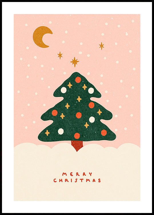 Christmas Tree Plakat - Posterbox