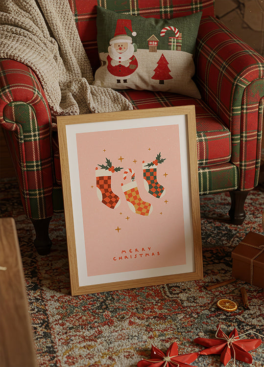 Christmas Stocking Plakat - Posterbox