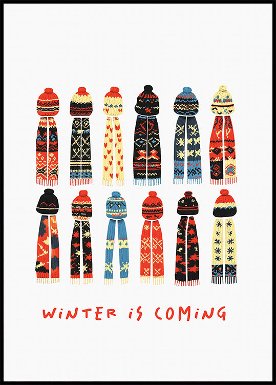 Winter Is Coming Plakat - Posterbox