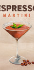 Espresso Martini Cocktail Bar Decor Plakat - Posterbox