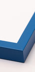 Blauer Holzrahmen - Posterbox.dk