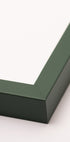 Grüner Holzrahmen - Posterbox.dk
