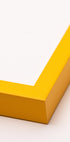 Gelber Holzrahmen - Posterbox.dk