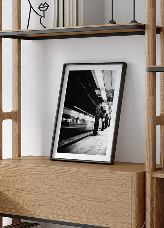 23 Street, New York (Schwarzweiß) Poster - Posterbox.dk