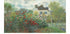 Eine Ecke des Gartens mit Dahlien Poster - Posterbox.dk