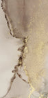 Abstraktes Goldfluss-Poster - Posterbox.dk