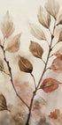 Abstraktes Aquarell-Blätter-Poster - Posterbox.dk