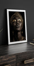 Afrikanische goldene Schönheit Poster - Posterbox.dk