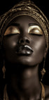 Afrikanische goldene Schönheit Poster - Posterbox.dk