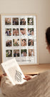 Jubiläumserinnerungen, romantisches Fotocollage-Poster - Posterbox.dk
