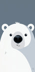 Poster „Arctic Smile, Eisbär“ – Posterbox.dk