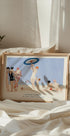 Au Lido Vintage französische Strandszene Illustration, George Barbier 1920 Poster - Posterbox.dk