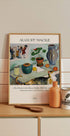 August Macke, Stillleben mit einer Katze Poster - Posterbox.dk