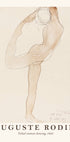 Auguste Rodin, Nackte tanzende Frau Poster - Posterbox.dk