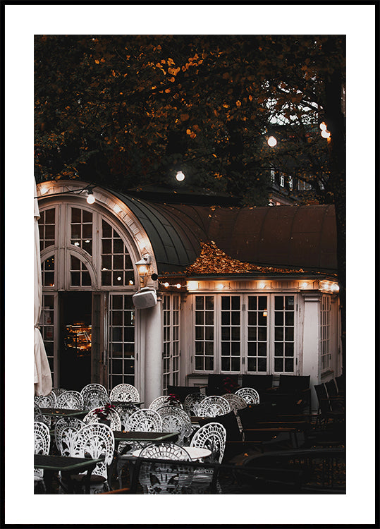 Herbstcafé in Stockholm Poster - Posterbox.dk