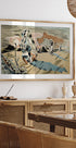 Avebury, surreale Landschaft von Paul Nash Poster - Posterbox.dk