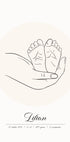 Baby Born personalisiertes Poster - Posterbox.dk