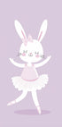 Ballerina-Häschen-Poster - Posterbox.dk