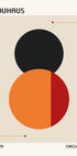 Bauhaus Circles 1 Poster - Posterbox.dk