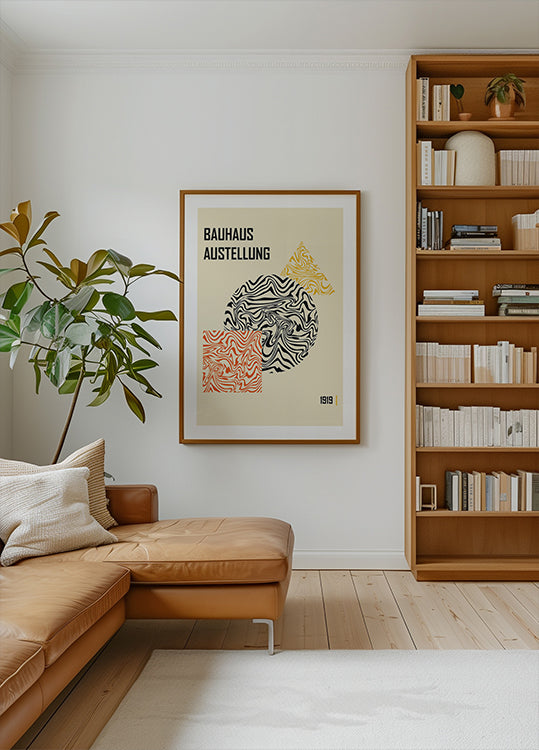 Bauhaus Color Shapes No.2 Poster - Posterbox.dk