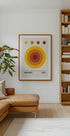 Bauhaus Colors Orange Poster - Posterbox.dk