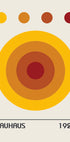 Bauhaus Colors Orange Poster - Posterbox.dk