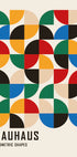 Bauhaus Geometrische Formen Nr. 3 Poster - Posterbox.dk