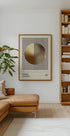 Bauhaus Golden Gradient Poster - Posterbox.dk