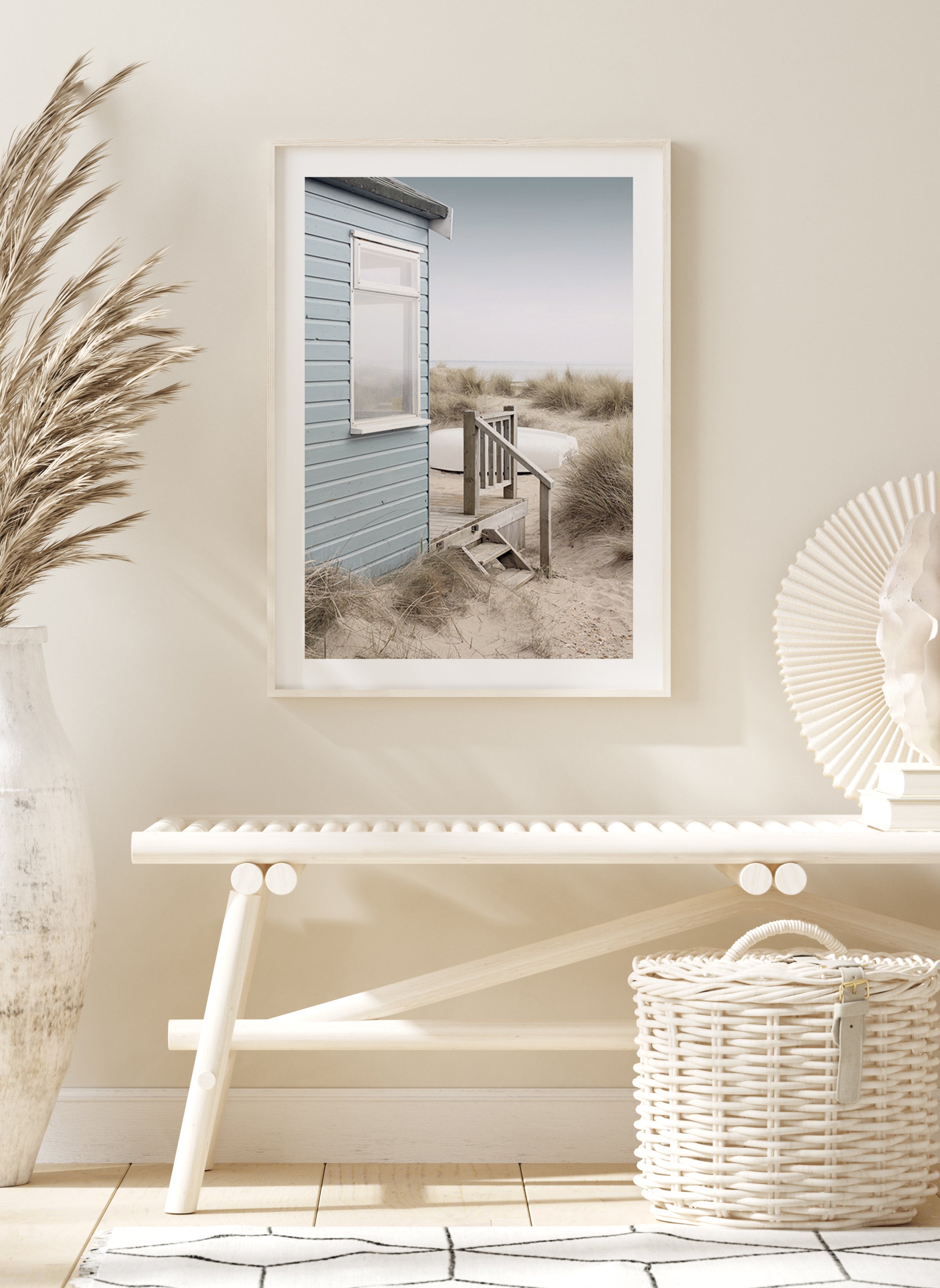 Strandhütten- und Bootsposter - Posterbox.dk
