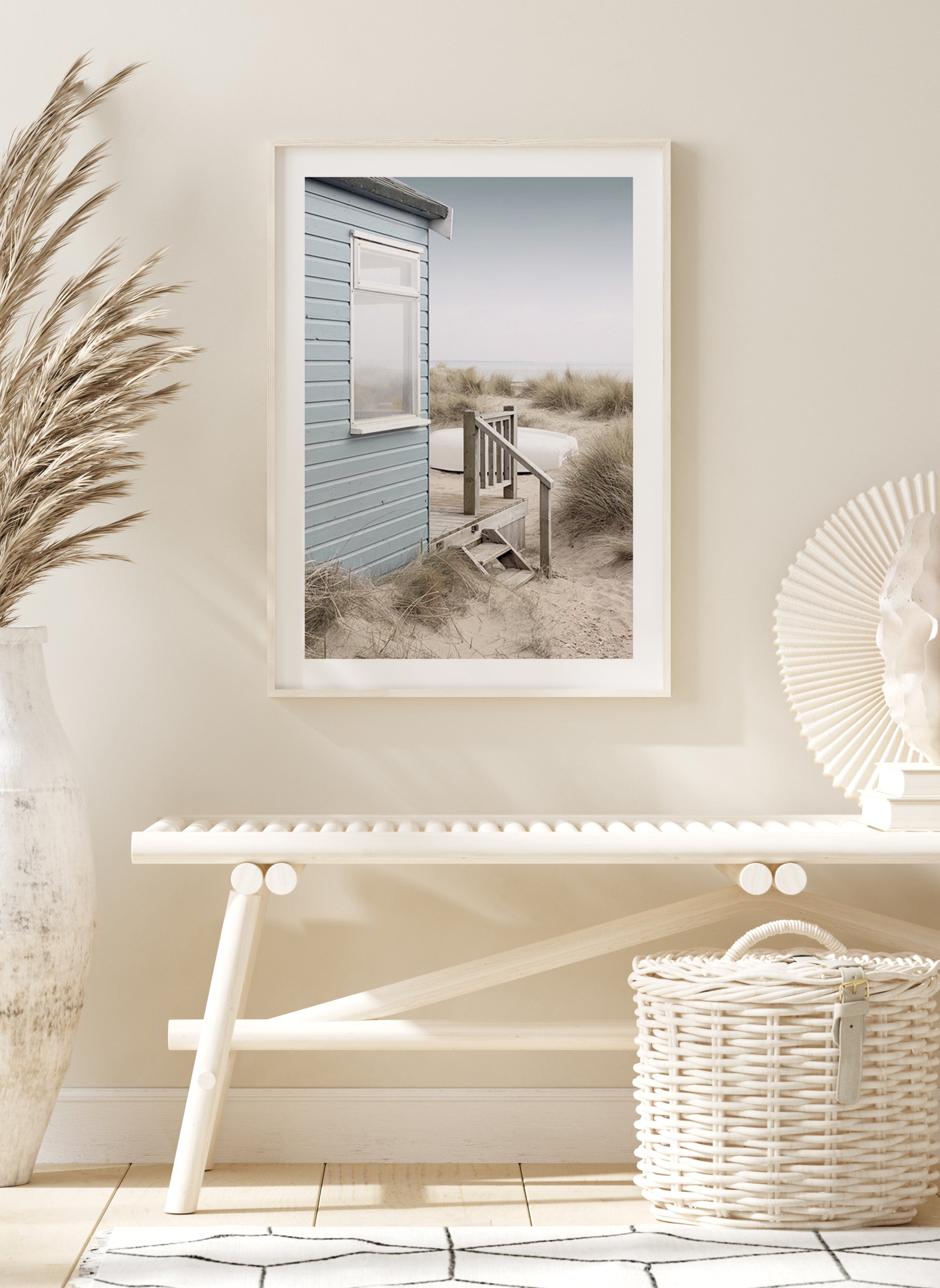 Strandhütten- und Bootsposter - Posterbox.dk
