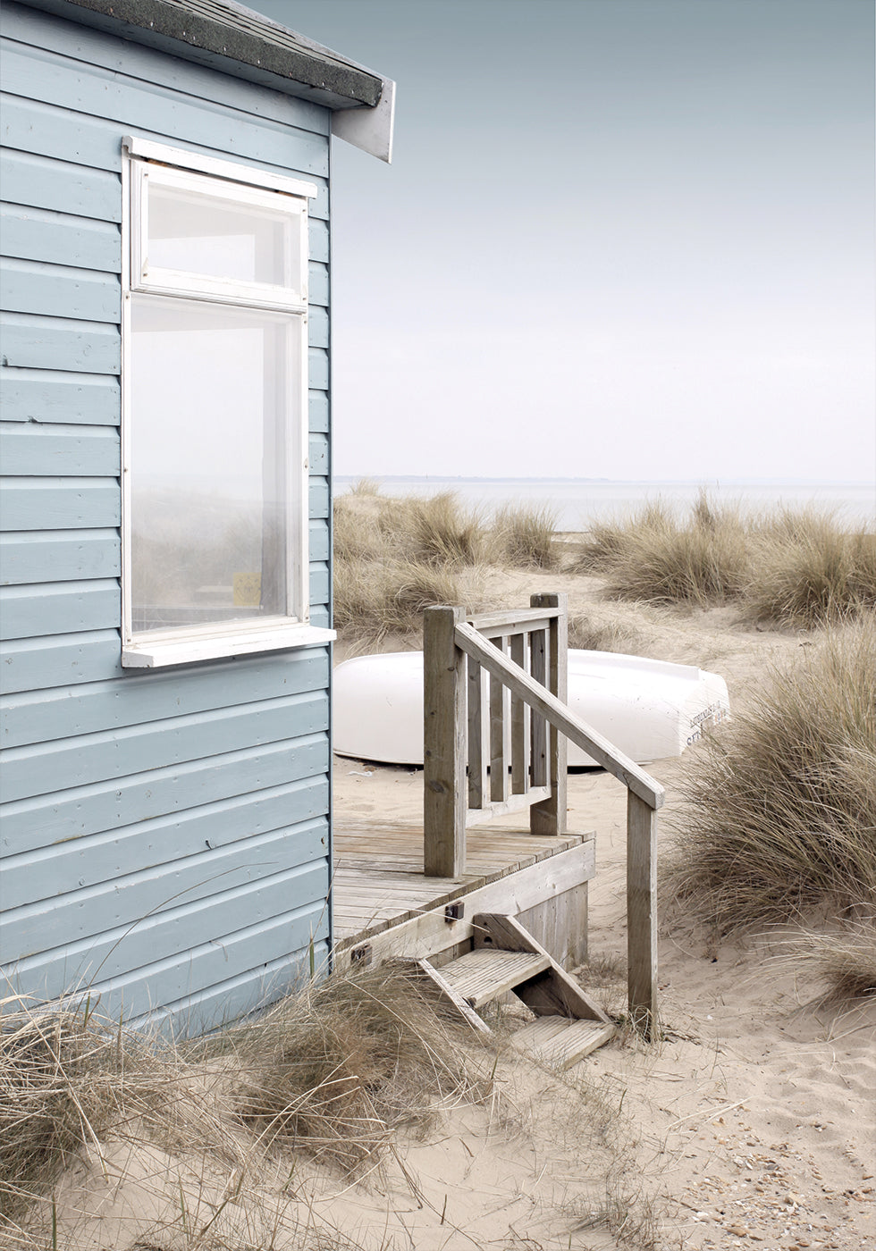 Strandhütten- und Bootsposter - Posterbox.dk