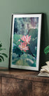 Blühendes Lotusblumen-Poster - Posterbox.dk