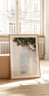 Blaue Tür, mediterrane Architektur Poster - Posterbox.dk